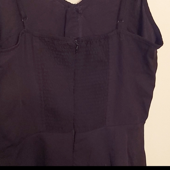 Dynamite Black Dress Straps and Buttons - Picture 4 of 5